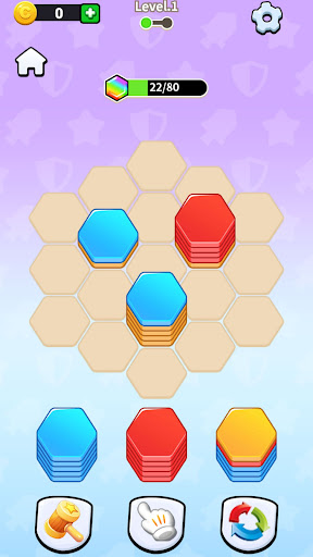 Hex Defense board view